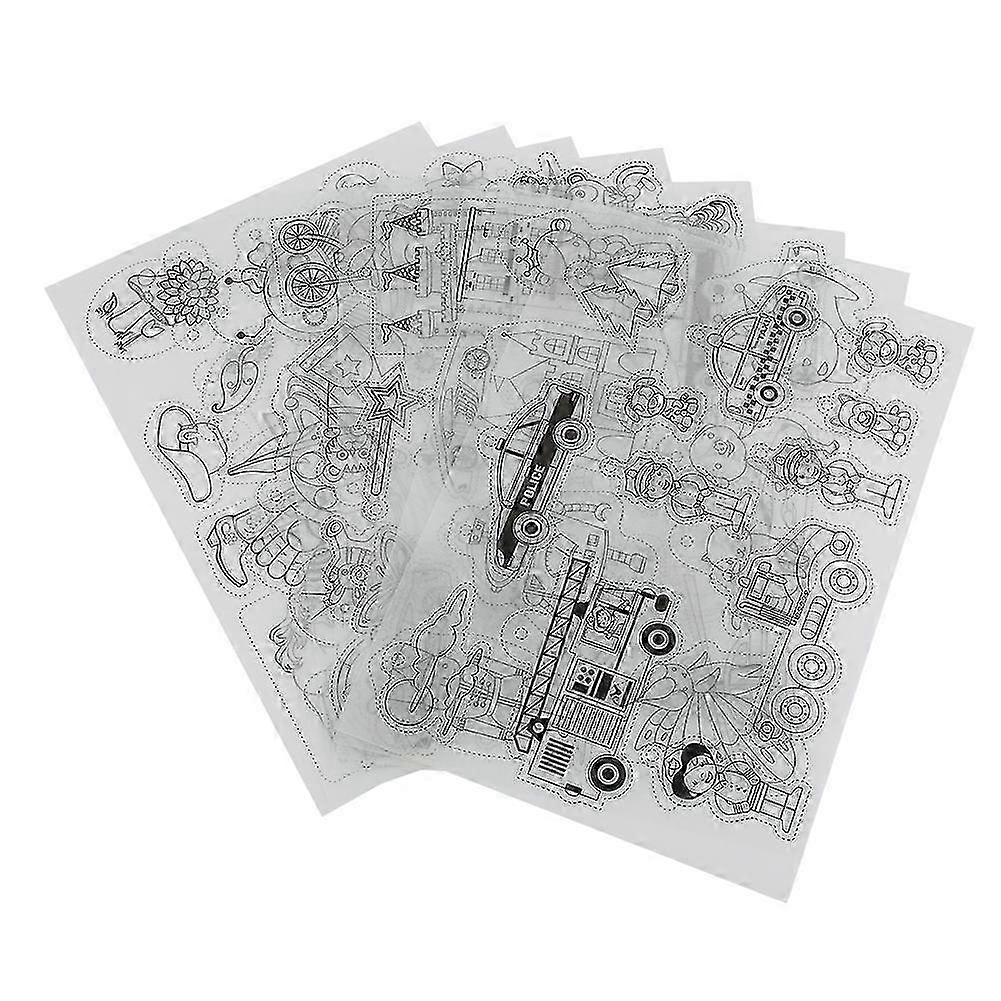 2025 Plastic Heat Shrink Sheet Shrinkable DIY Handmade Craft Tool Boy's Style YEMAA