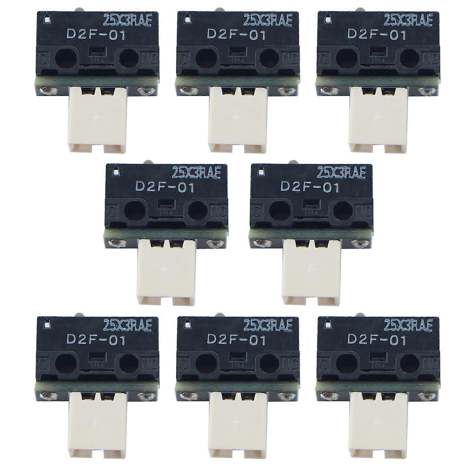 1/8 τεμάχια διακόπτες ορίου D2F-01 για τερματικό ERCF V2 με θύρα PH2.0 για ανταλλακτικό εκτυπωτή 3D για συσκευές αυτοματισμού εκτυπωτή 3D, πολύχρωμα