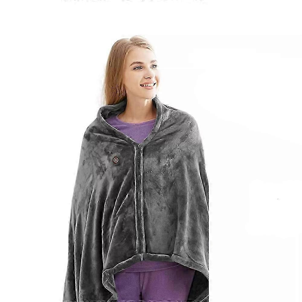 Cordless Rechargeable Heated Throw Blanket for Outdoor Use and Wearable Warmth in the UK