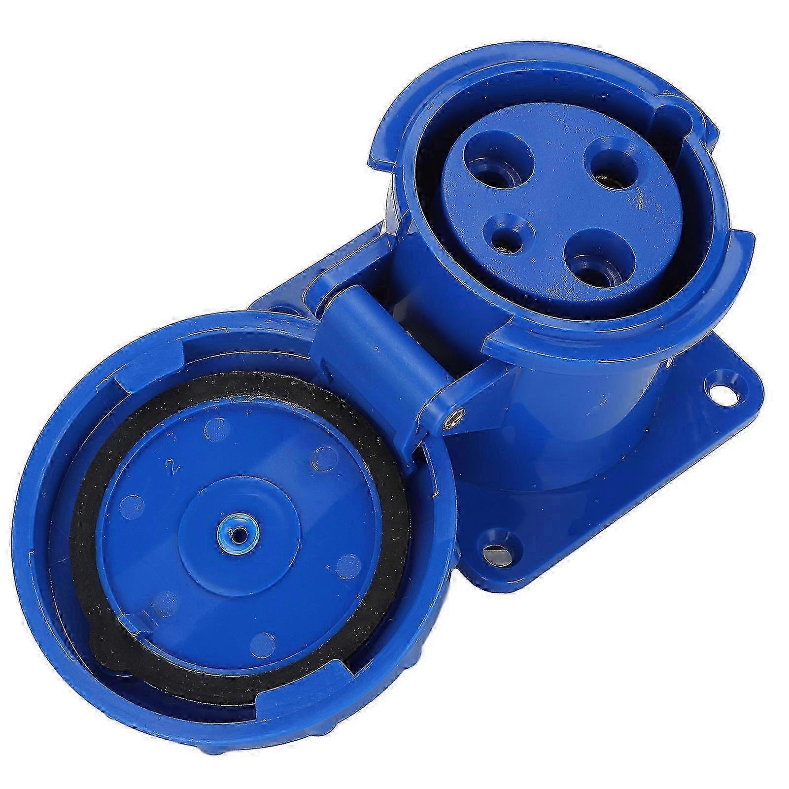 Industrial Waterproof IP67 3-Core 63A Rubber Sealed Socket Connector