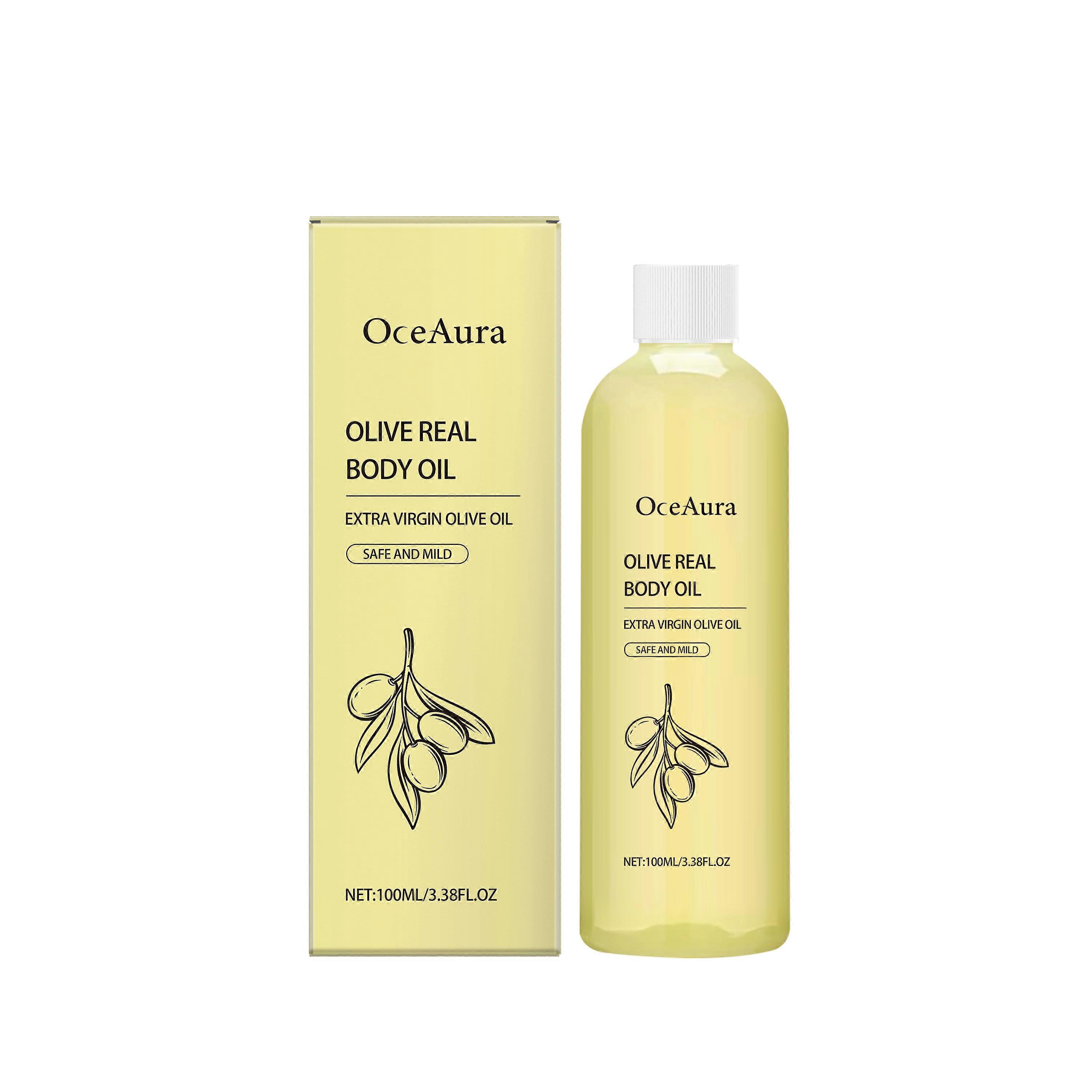 Olive Body Moisturizing Oil Contains Glycerin