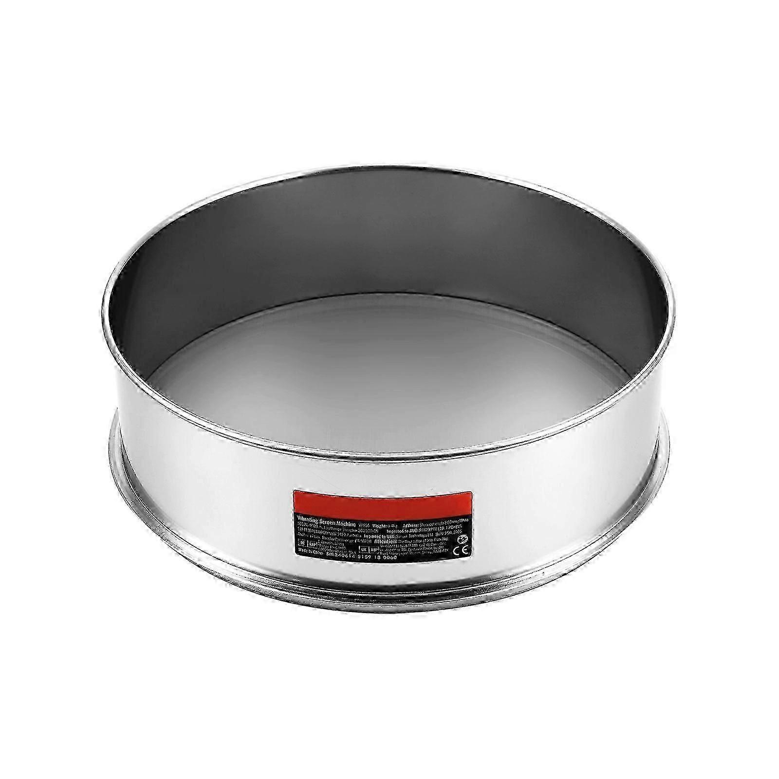 Flour Sieve Fine Mesh, 150 Mesh Flour Sifter, 304 Stainless Steel Fine Mesh Sifter Food-grade, 12.6" Fine Mesh Strainers for Baking