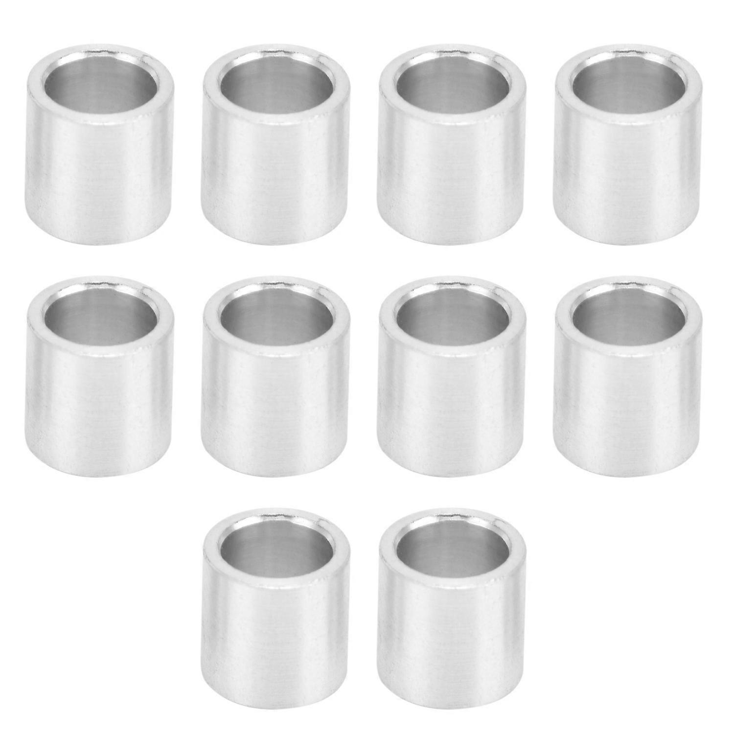 10pcs/Set Aluminum Alloy Spacer Round Gasket Interval Structure Support Fittings Outer Diameter 8mm