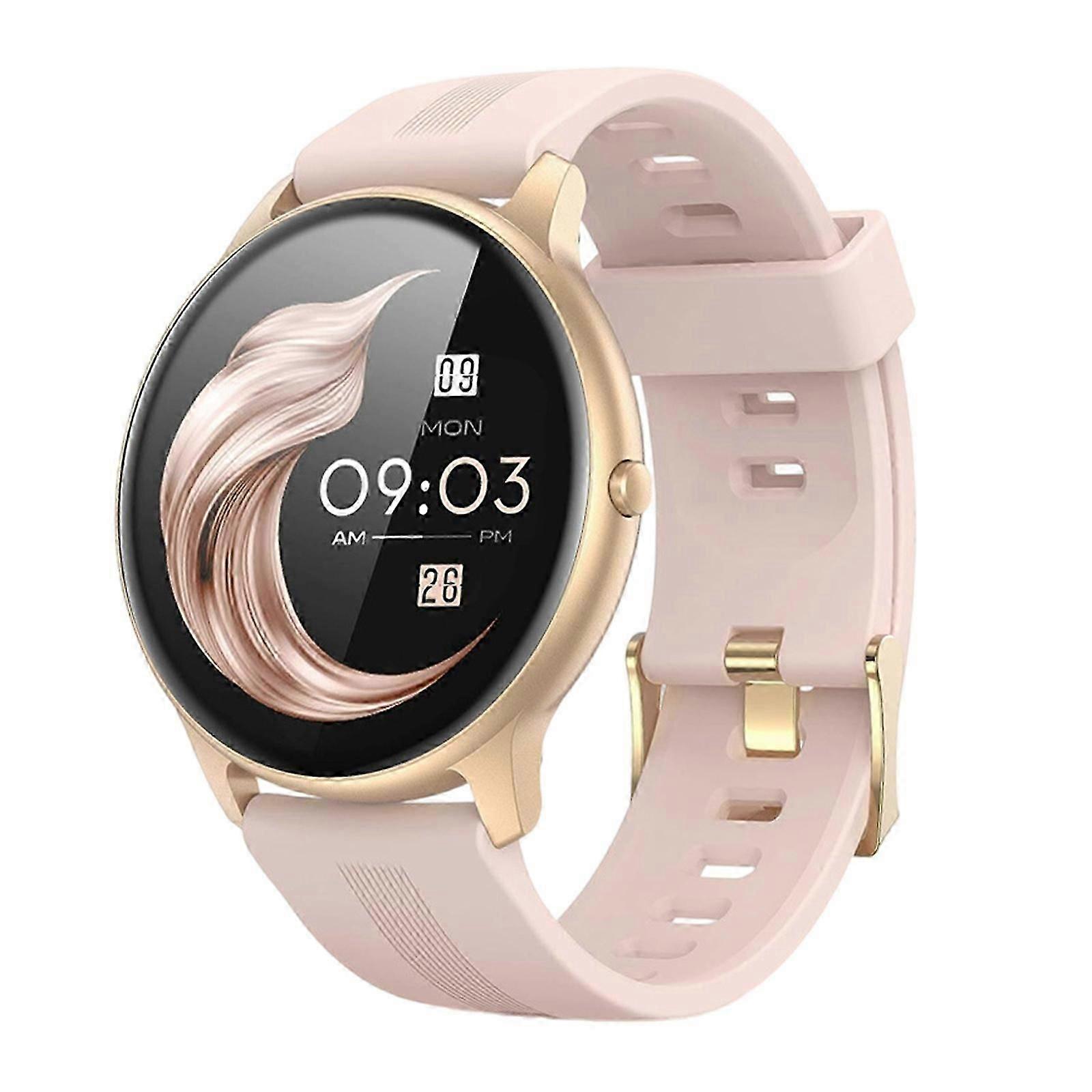 Womens Smart Fitness Watch With Heart Rate, Sleep Tracker, Ip68 Waterproof, Bluetooth App Control