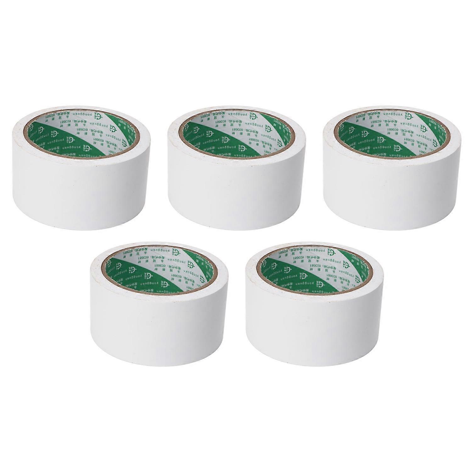 5Pcs Floor Marking Tape 5cm Width Floor Adhesive Tape for Marking Line Competition Field Gymnasium B