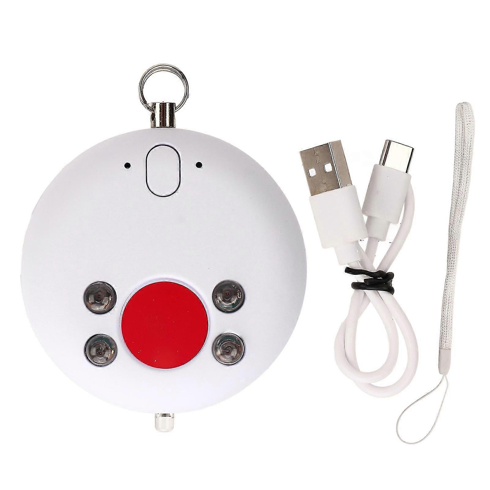 Infrared Alarm Detector with Sound and LED Light for Indoor Outdoor Security