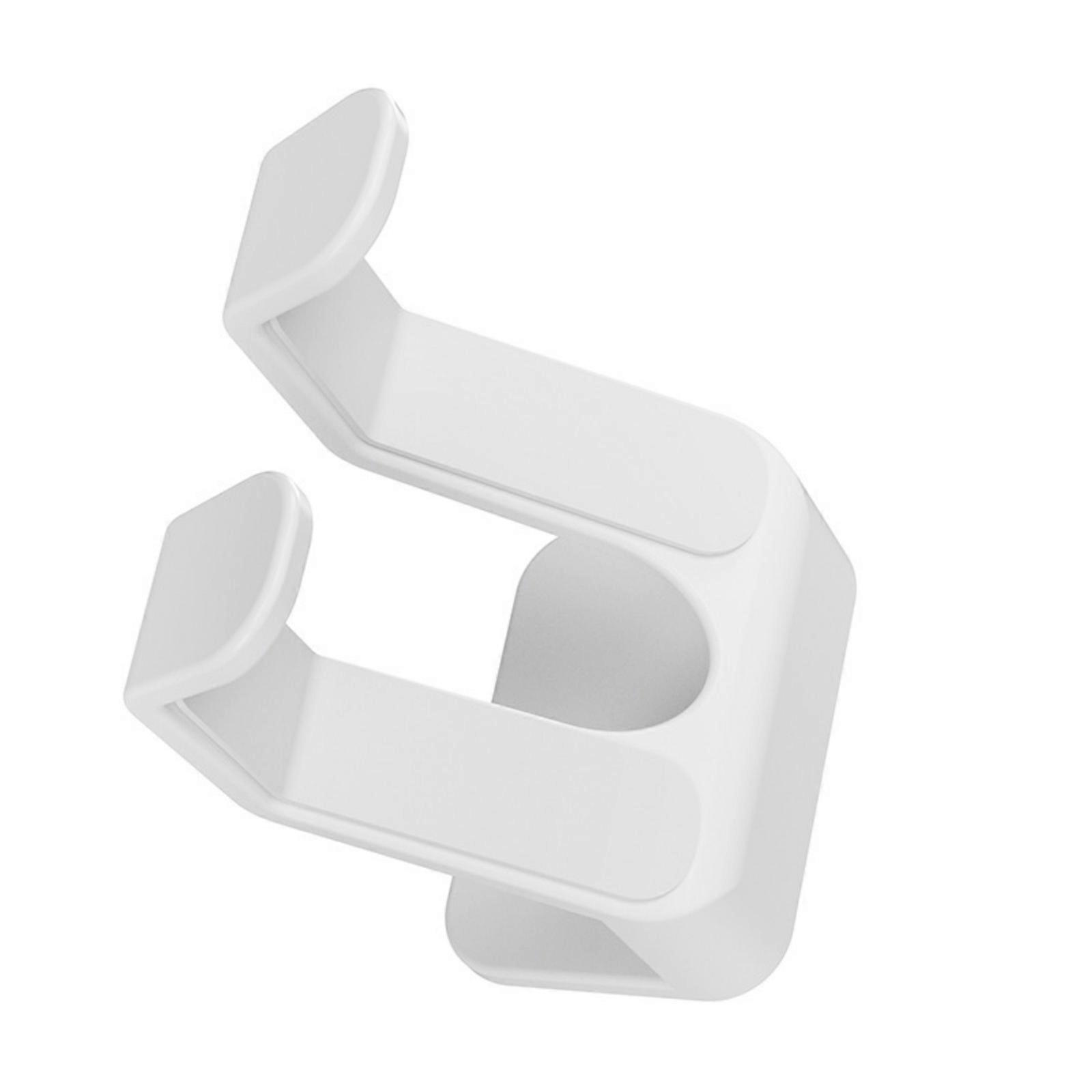 2pcs Vertical Game Controller Stand ABS Material Wall Mount Holder With Antislip Pad For Secure Storage And Space Saving  White