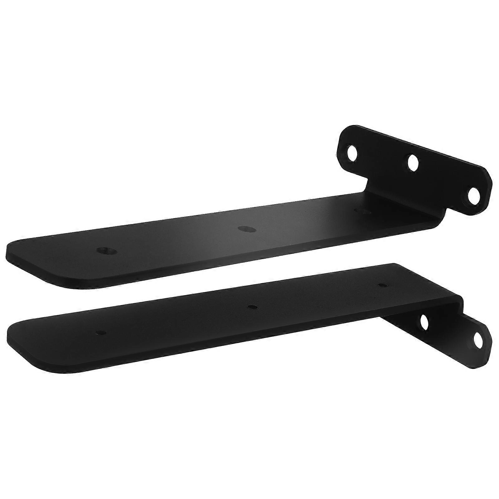Heavy Duty Floating Shelf Brackets L Brackets for Wall Mount 2Pcs Sturdy