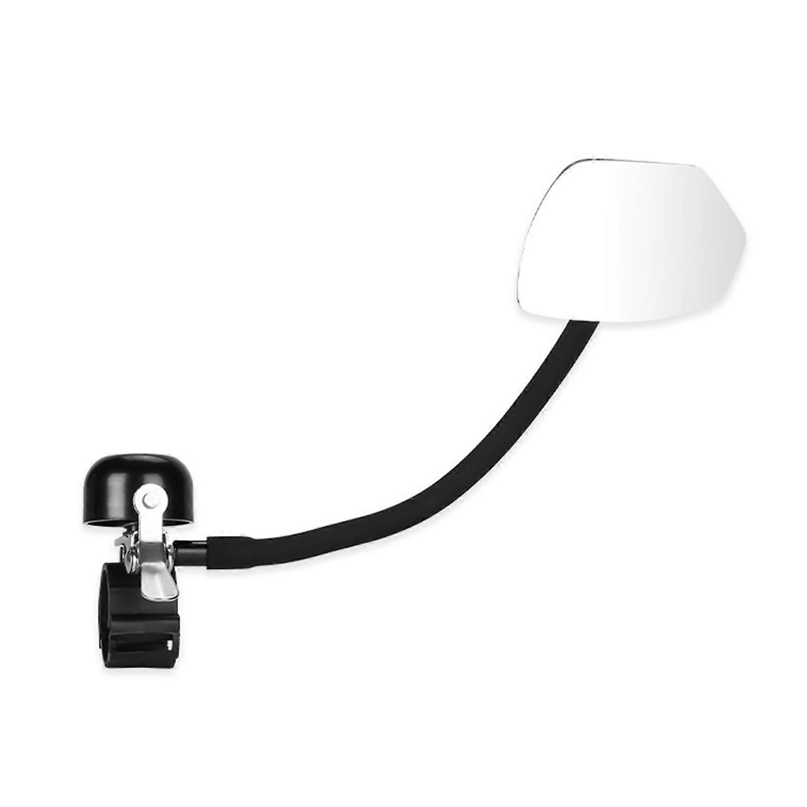 Light weight Bicycles Safety Device Combined Wide Angles Rearviews Mirror and Weatherproofed Loud Bells Cycling Essential Multicolor
