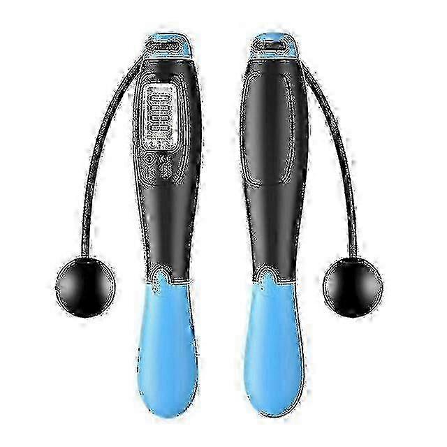 Weighted Cordless Jump Rope for Home Workouts - Adjustable Handles x