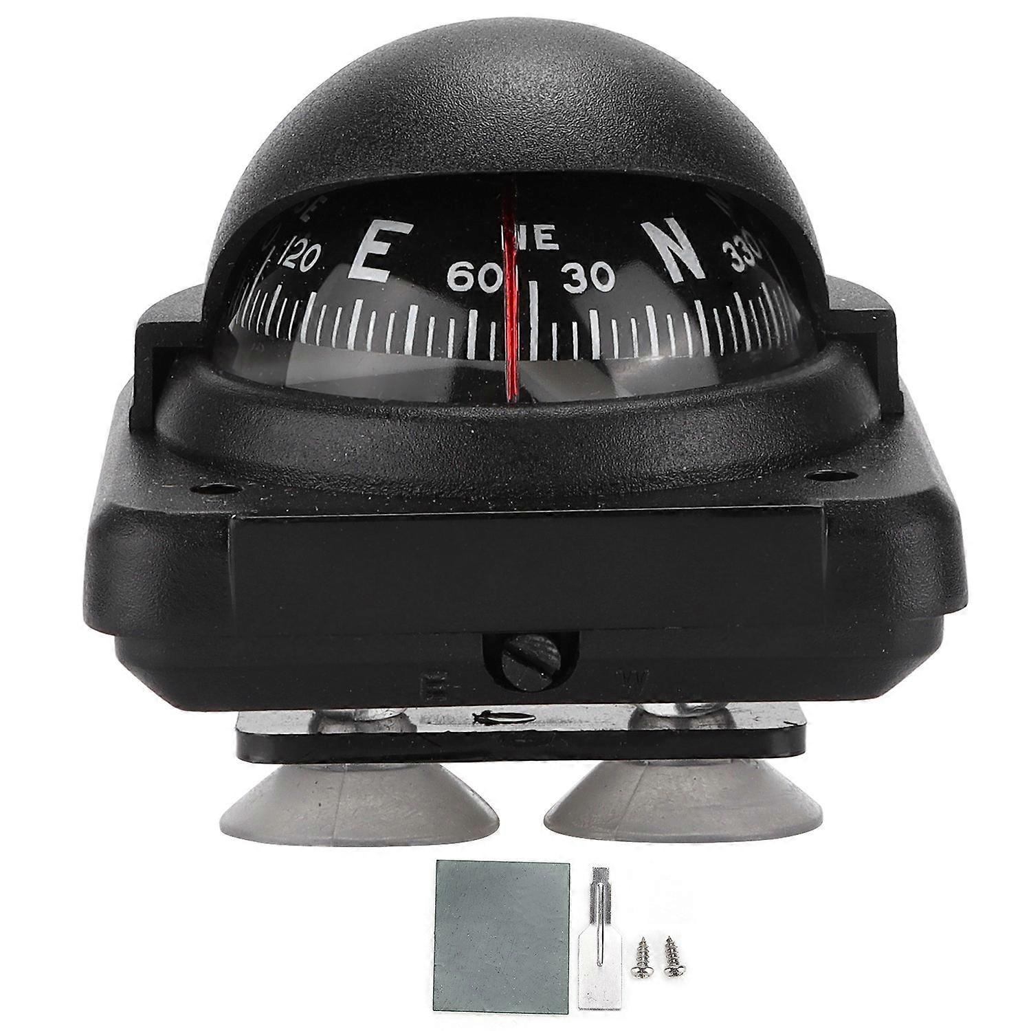 Adjustable Compass Foldable Navigation Direction Pointing Guide Ball Dash Mount for Auto Car Boat RV