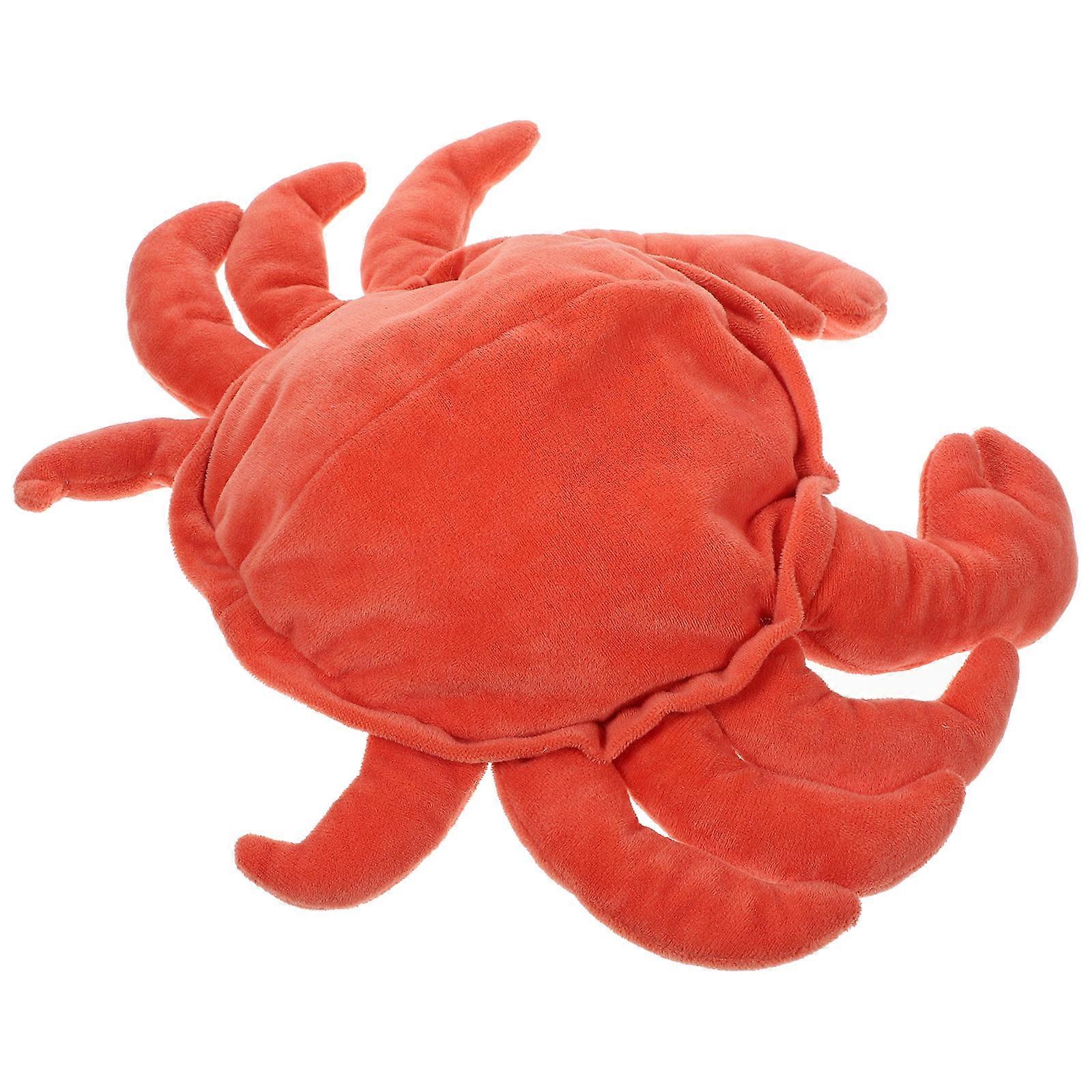Parent Telling Story Hand Puppet Toy Parent-child Interactive Toy Crab Hand Puppet Toy