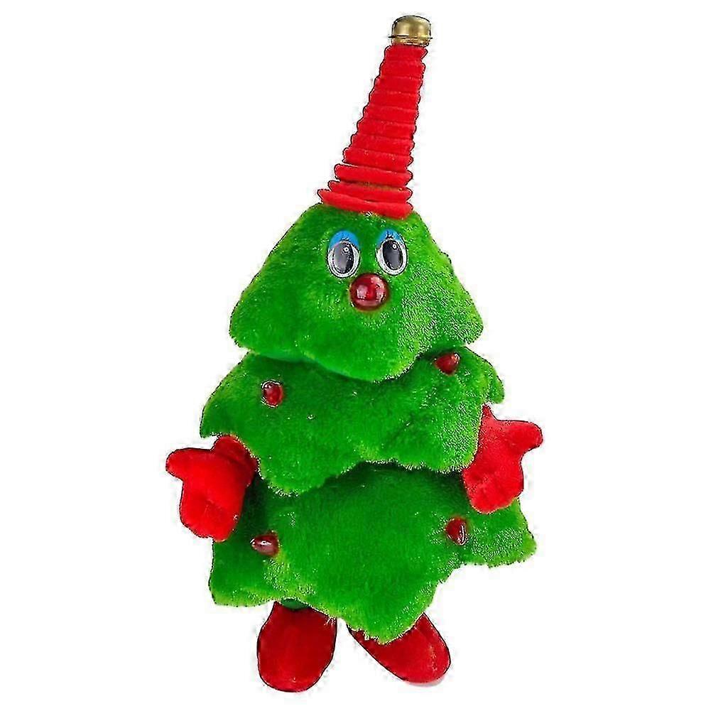 Singing Dancing Christmas Tree, Electric Wiggle Stuffed Christmas Tree Plush