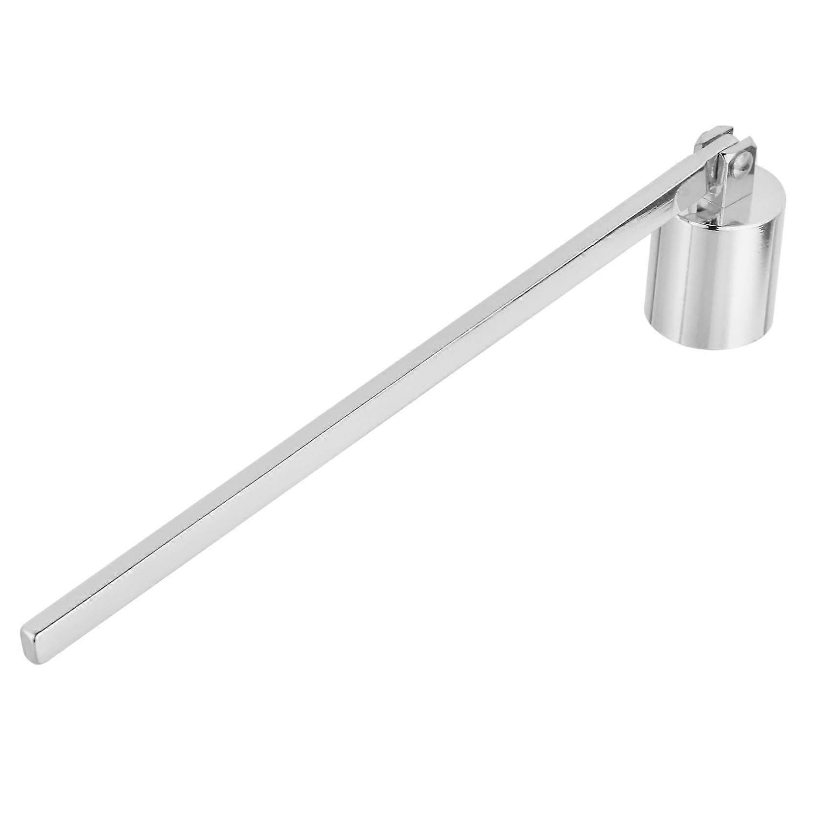 Stainless Steel Candle Snuffer with Ergonomic Handle for Easy Flame Extinguishing Home Use