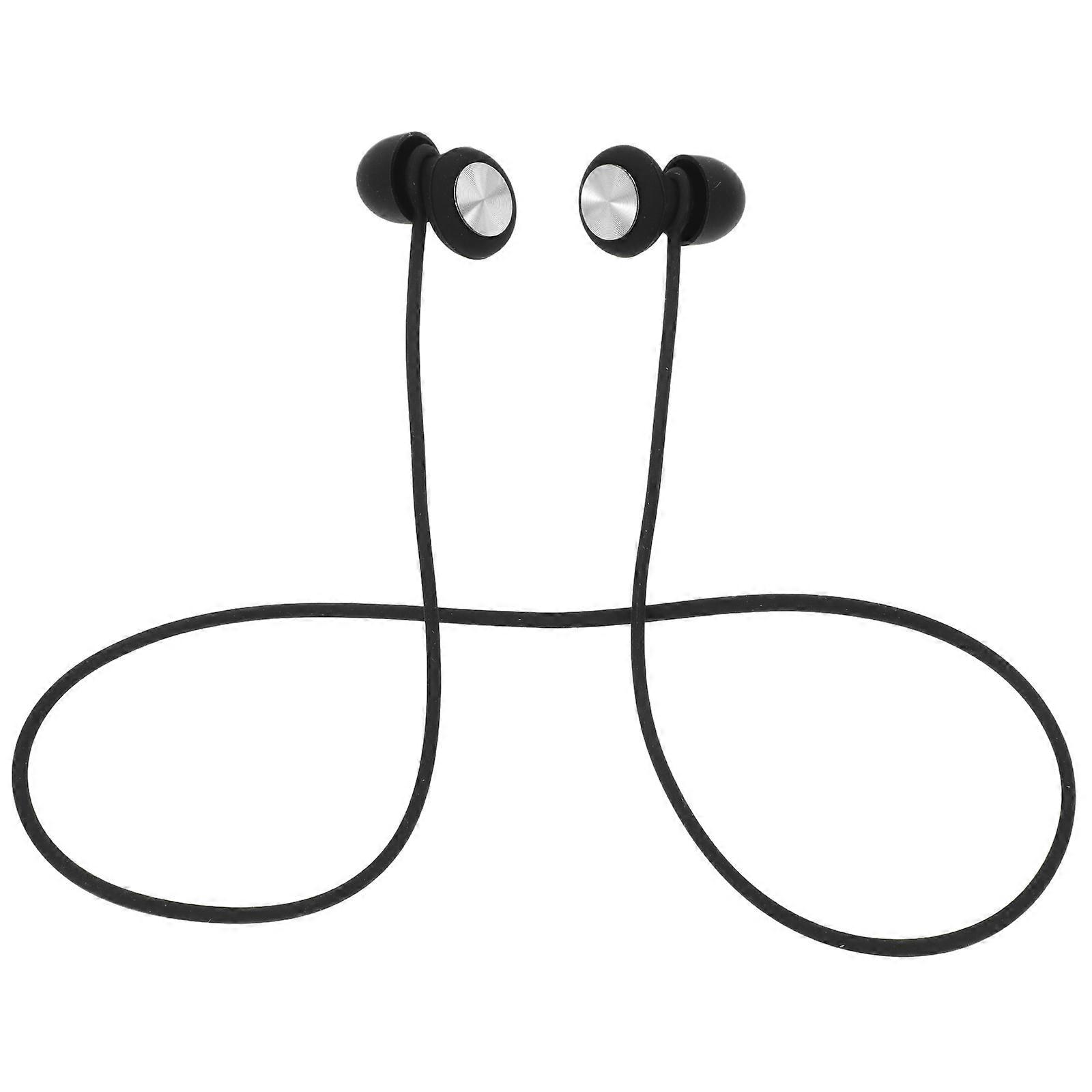 Noise Reduction Silicone Ear Plugs for Sleep with Cord Black Design