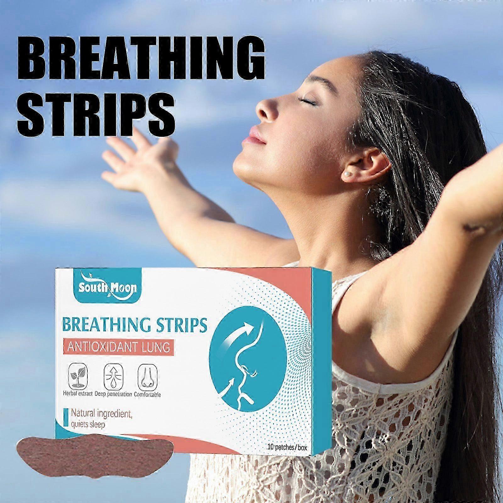 Breathing Strips contain licorice root extract, peppermint extract and angelica extract