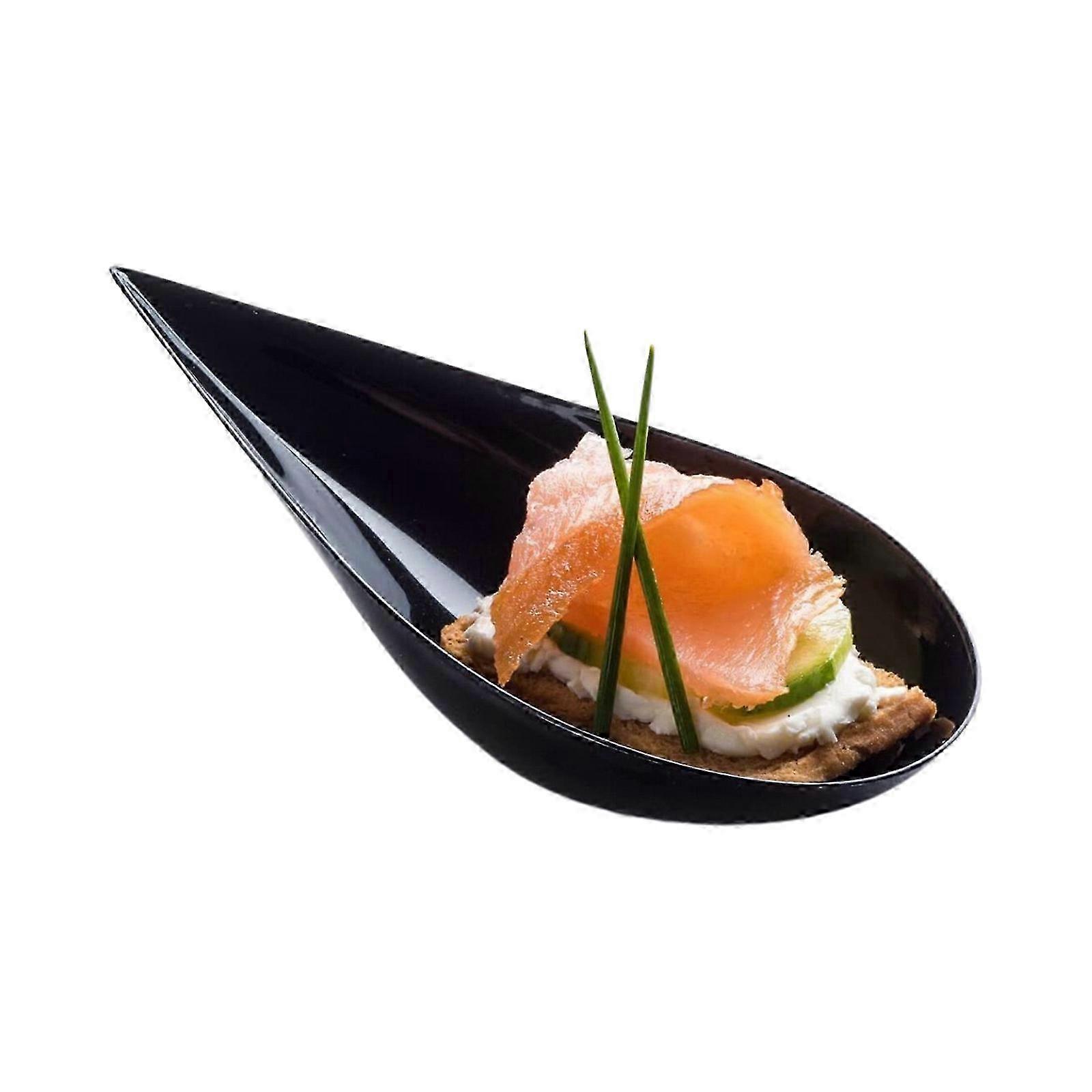 Disposable Buffet Containers, 100 Plastic Serving Bowls for Salad and Dessert in 3 Colors