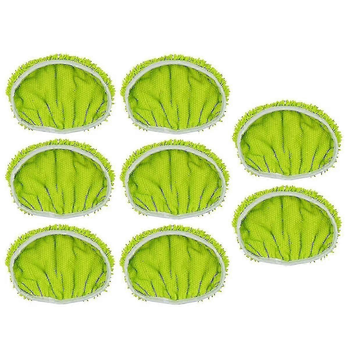 8pcs Microfiber Mop Cloths for Flat Mops Cleaning Home Accessories