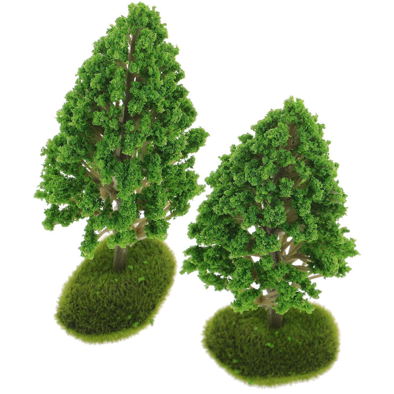 Artificial Tree Model Miniature Diorama Trees for Landscape 10Pcs