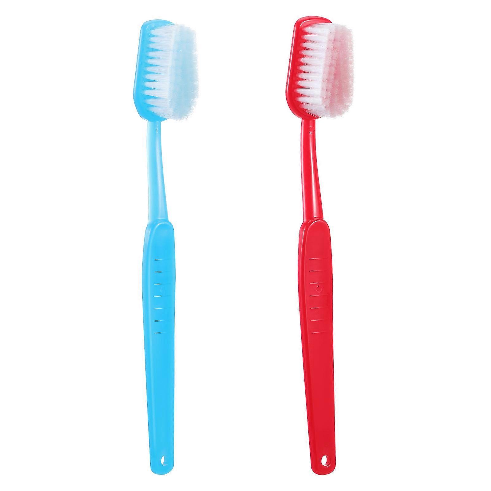 Giant Toothbrush for Decoration 2Pcs Oversized Prop for Funny Prank Use