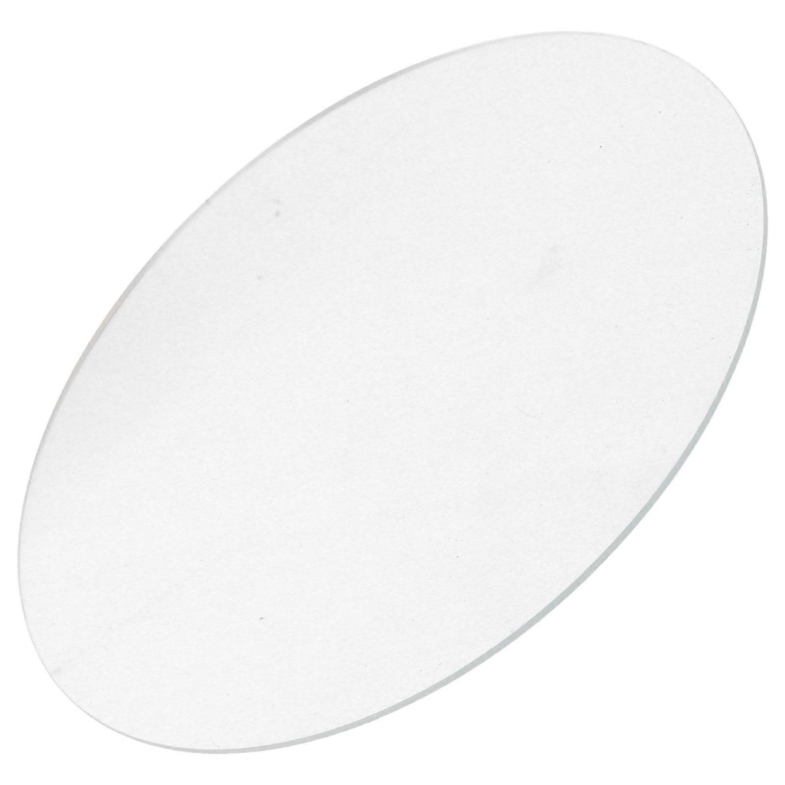 Round Clear Acrylic Cake Board for Cake Display Reusable Transparent Base