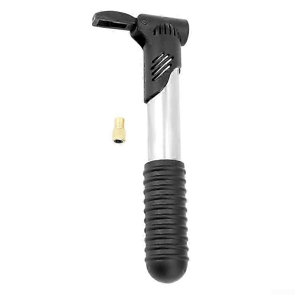 Portable Manual Inflator for Motorcycle Tires and Basketballs - Compact Hand Pump, Lightweight, Durable Design, Easy to Use