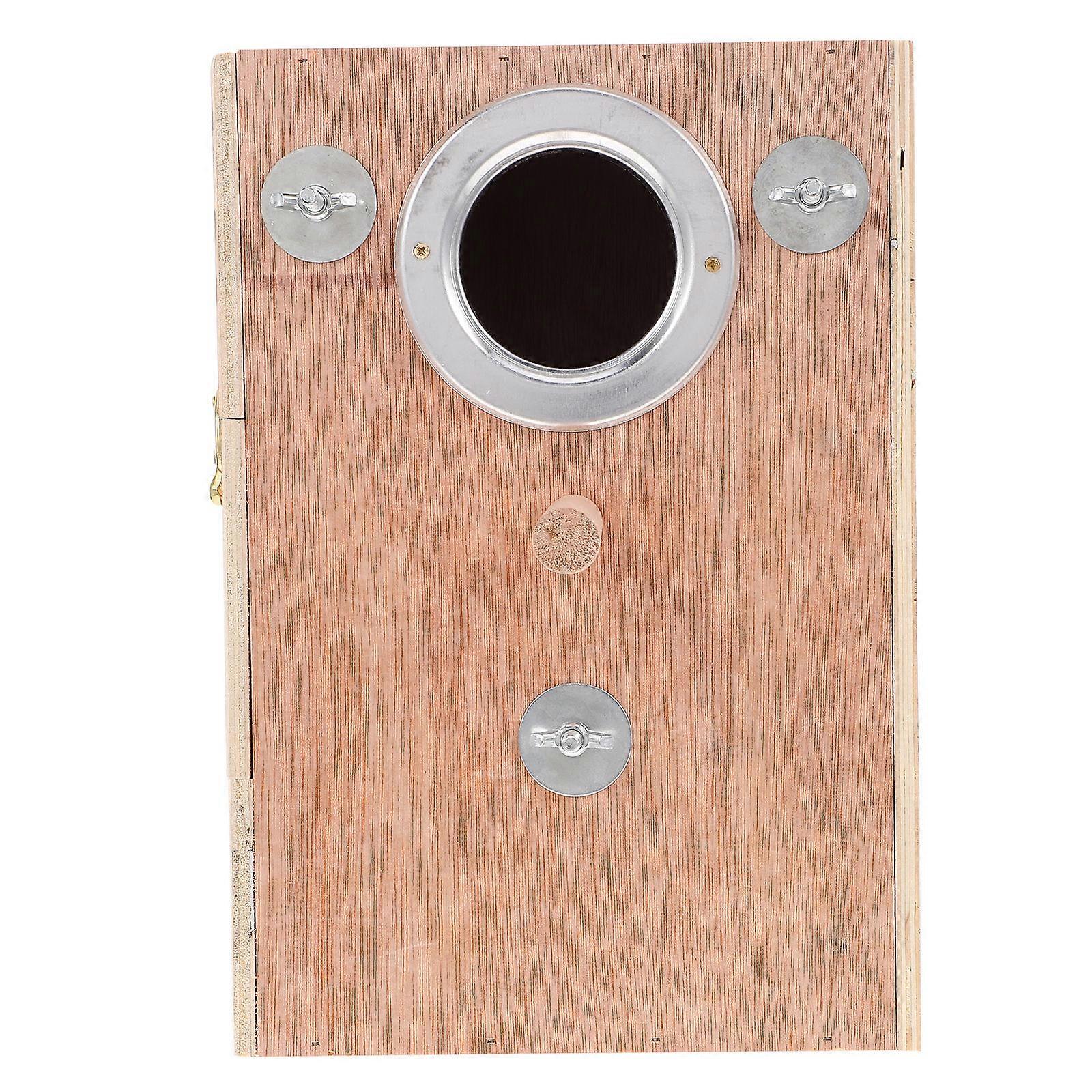 Parrot Breeding Box for Nesting Use Wooden Hanging Bird House