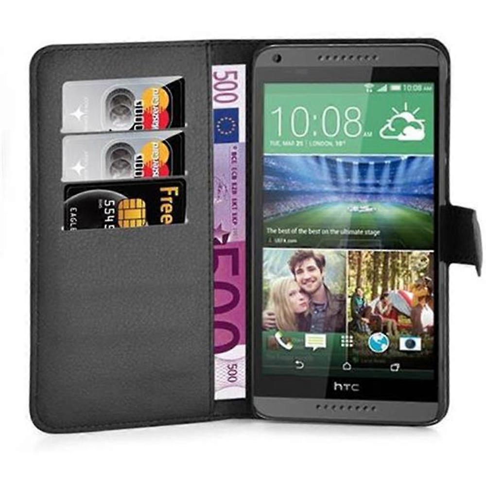 HTC Desire 820 Case - Protective Case with Card Slots and Stand Function