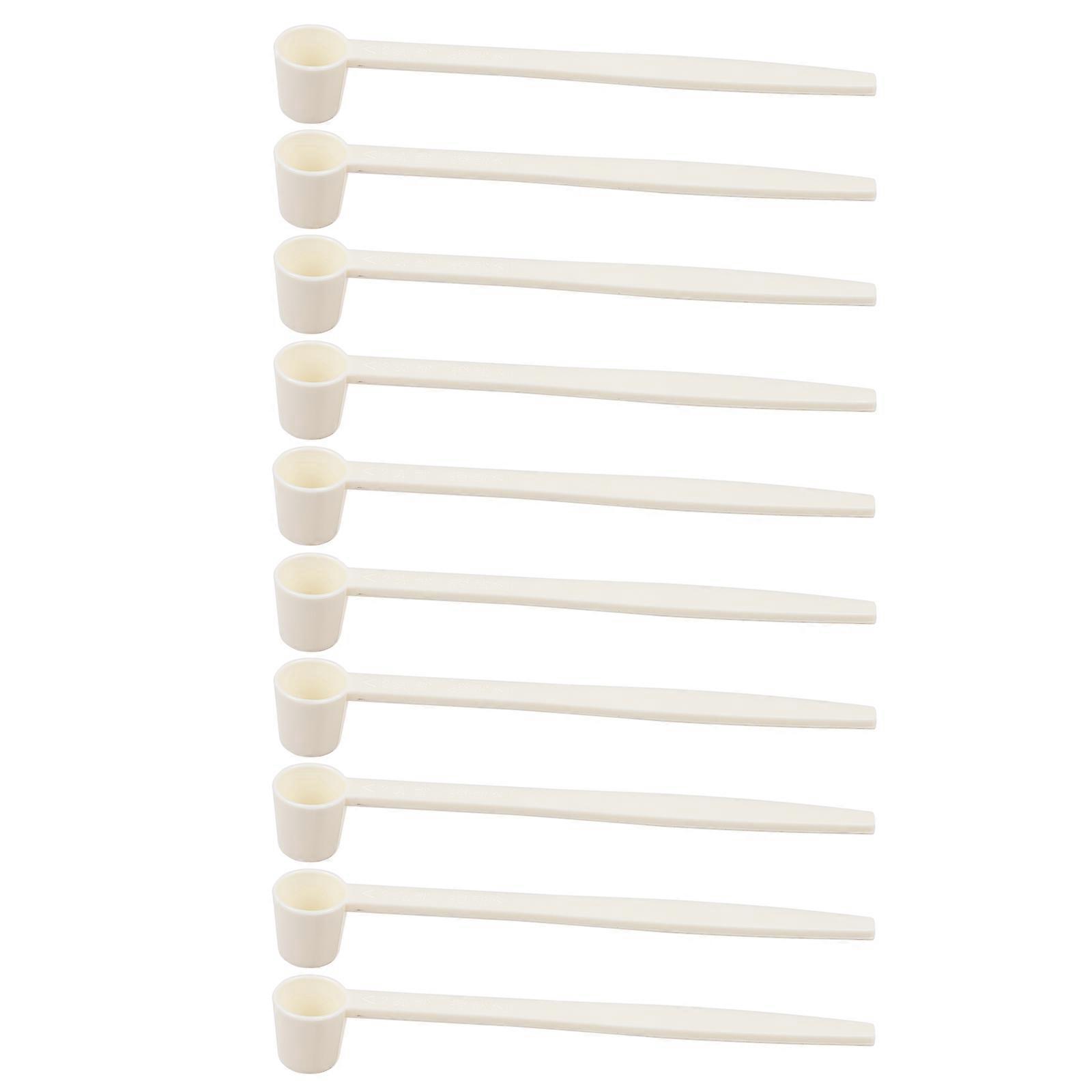 Mini Salt Spoons for 50Pcs White Kitchen Gadgets