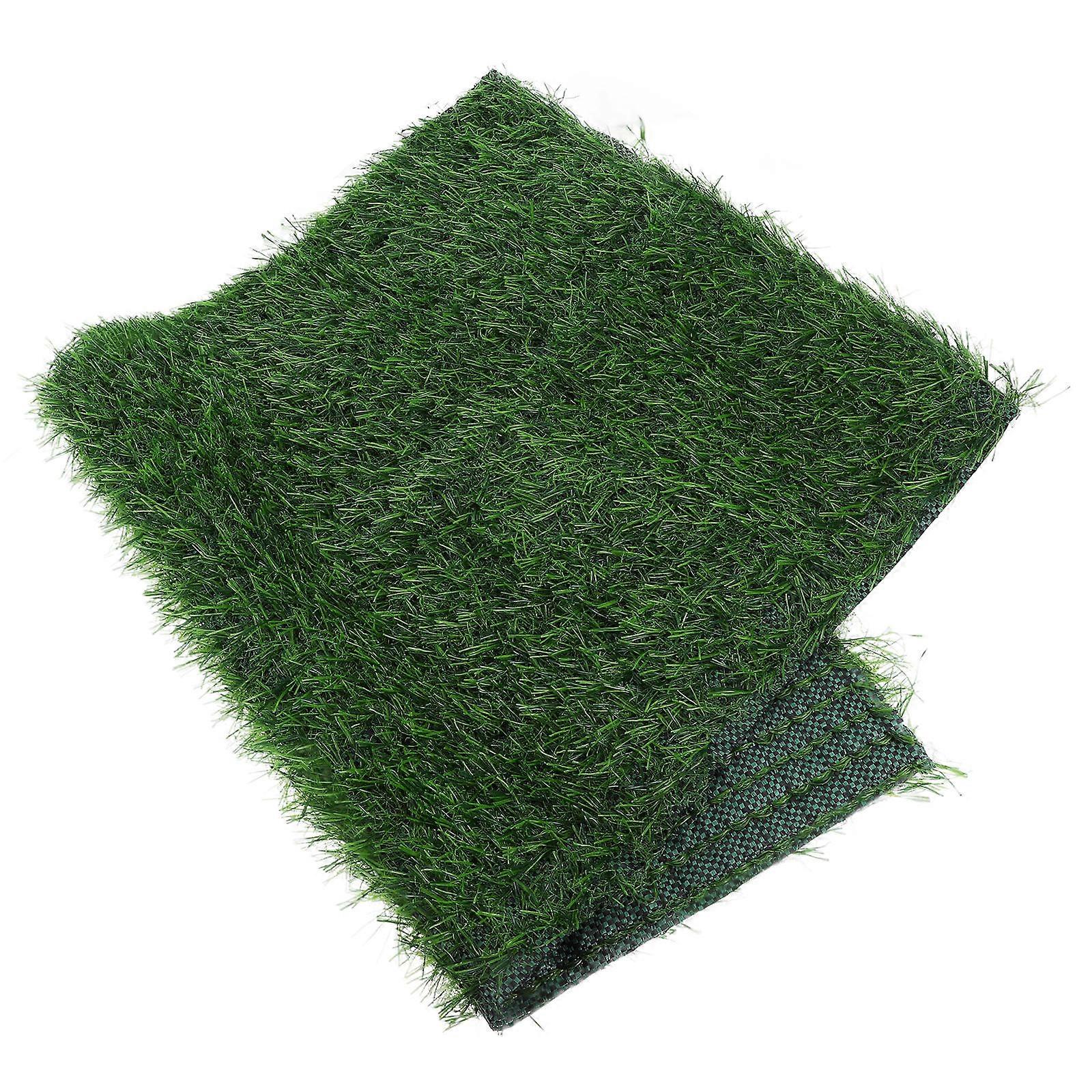 Reusable Artificial Fake Grass Dog Pee Pad for Potty Training 2Pcs