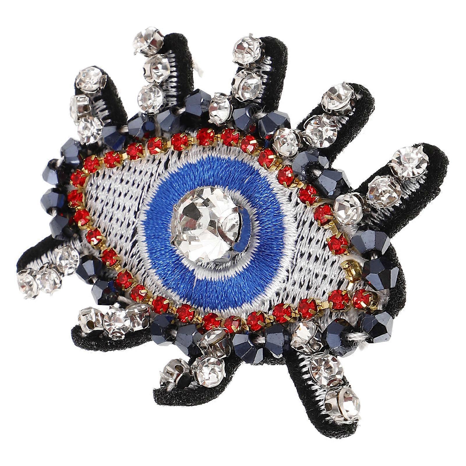 Rhinestones Applique Sew on DIY Patch Decorative Cartoon Patch Clothes