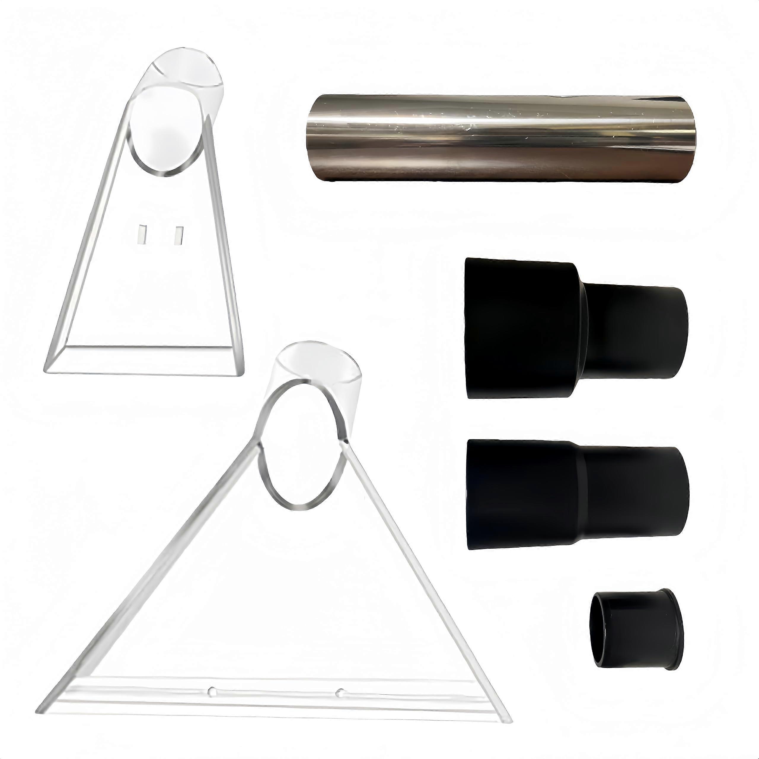 Universal 3in1 Clear Acrylic Vacuum Cleaner Nozzle Adapter Set for  Vac