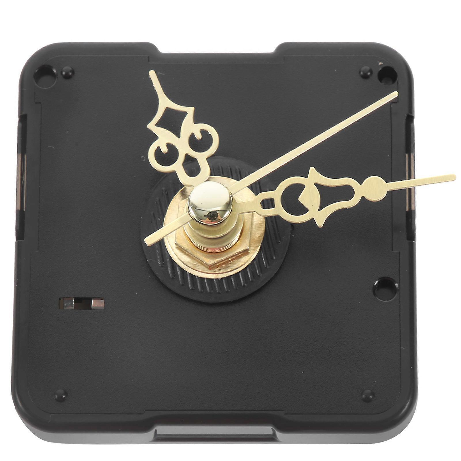 Clock Replacement Parts Stable Design For Home Decoration Round Shape Plastic Material Timekeeping Function 2Sets