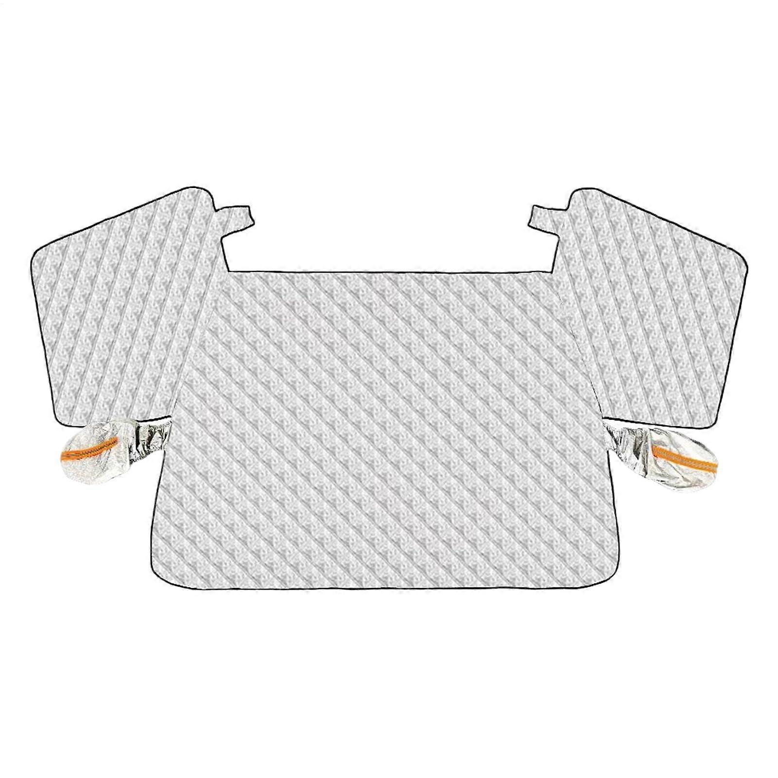 Magnetic Windshield Snow Cover Waterproof Ice Protector with AntiTheft Clips for SUVs and Sedans