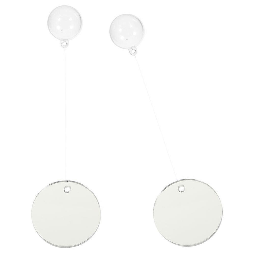 Betta Fish Mirror Acrylic Fish Tank Mirror for Decoration 2Sets