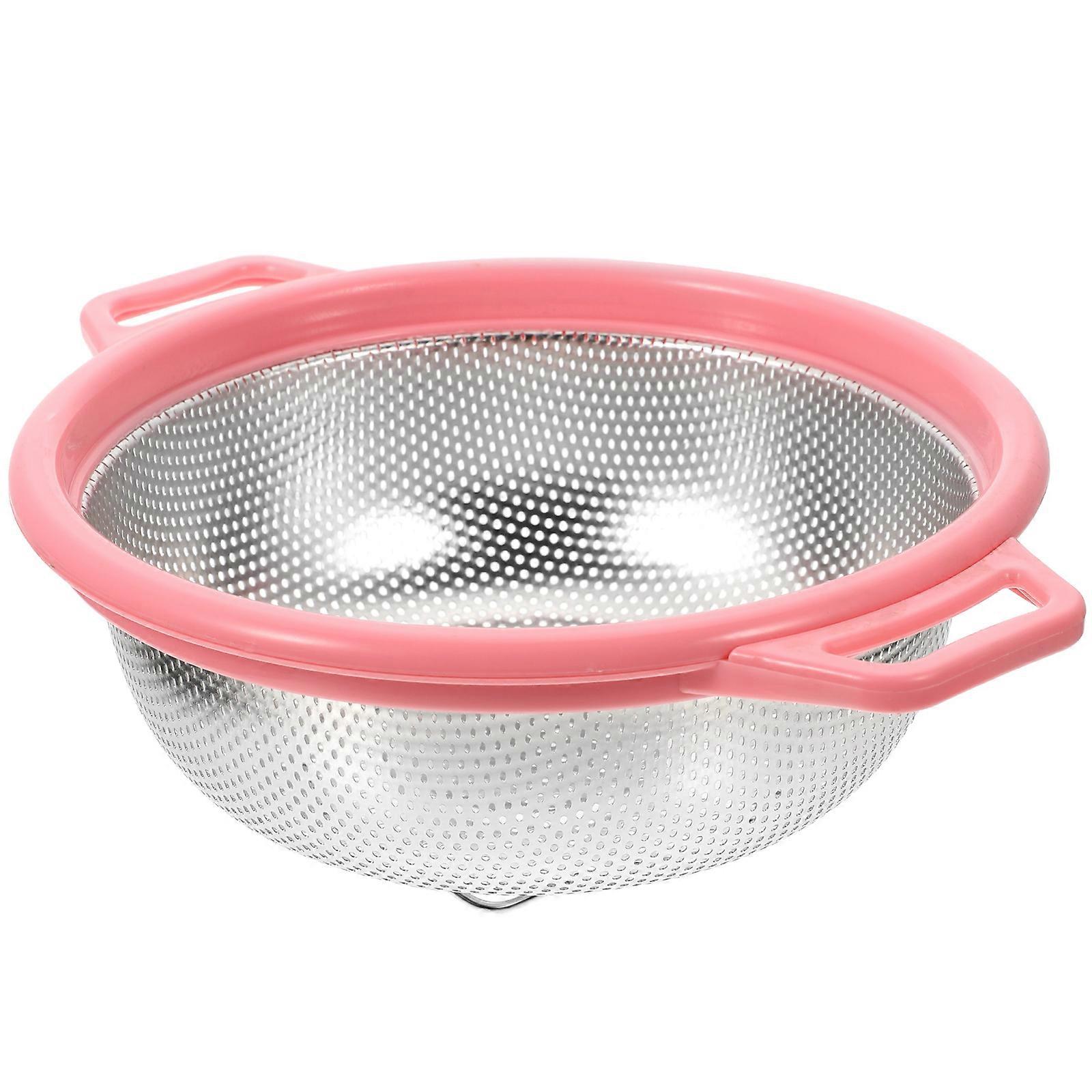 Rice Strainer for Home Stainless Steel Vegetable Colander 1Pcs