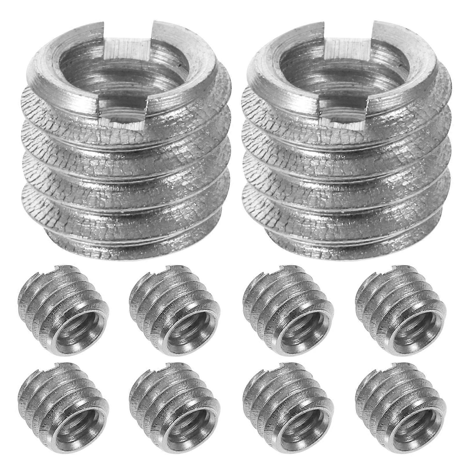 Camera Screw Thread Adapter for Mic Stand Adapter 10Pcs Stainless Steel