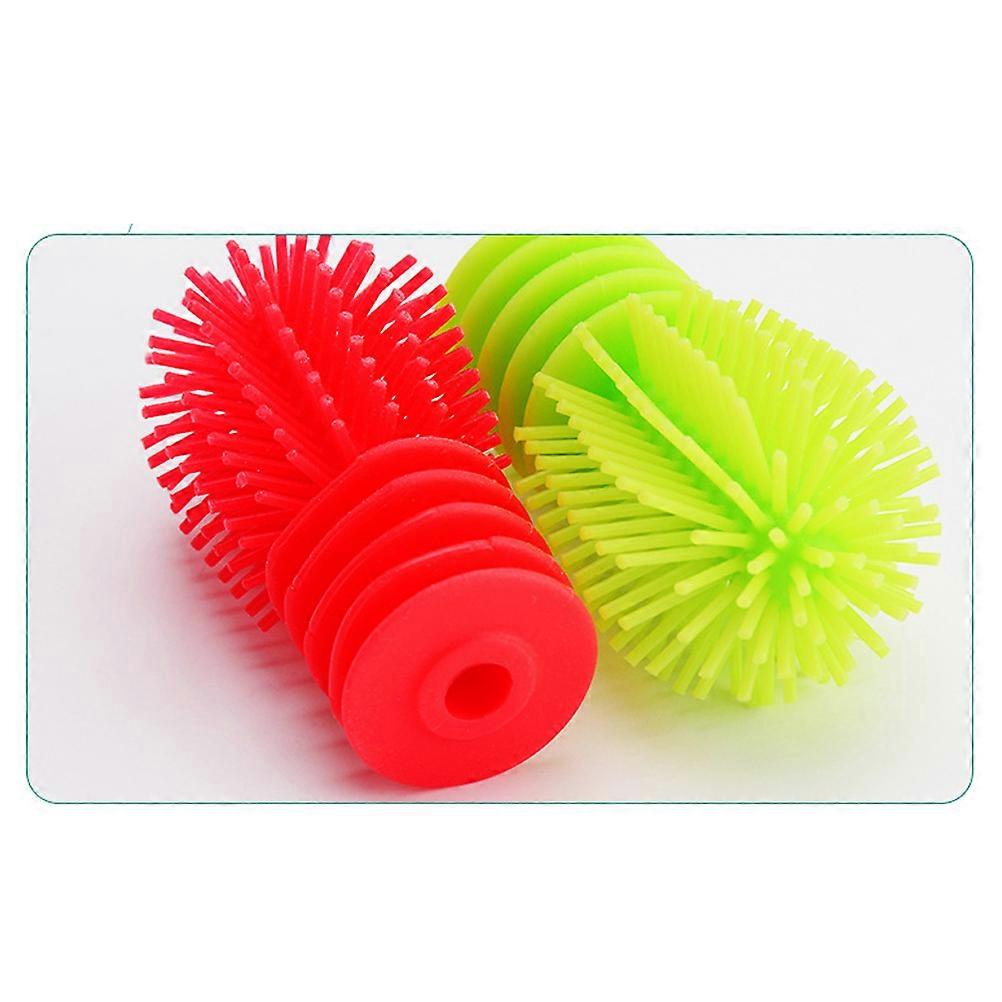Cleaning Brush Bottle Cup Scrubbing Tool Silicone Quick Drying