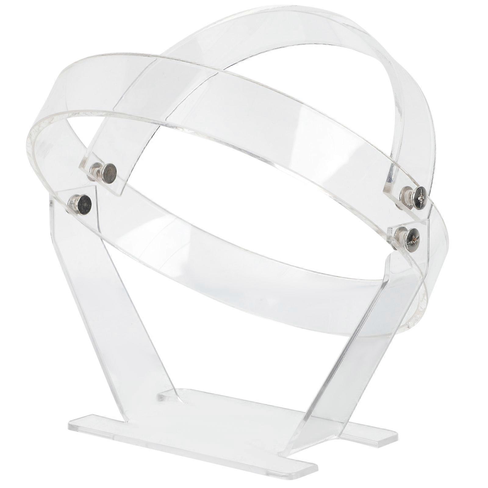 Transparent Acrylic Hat Display Rack for Storage Use Multi-Purpose Hat Stand