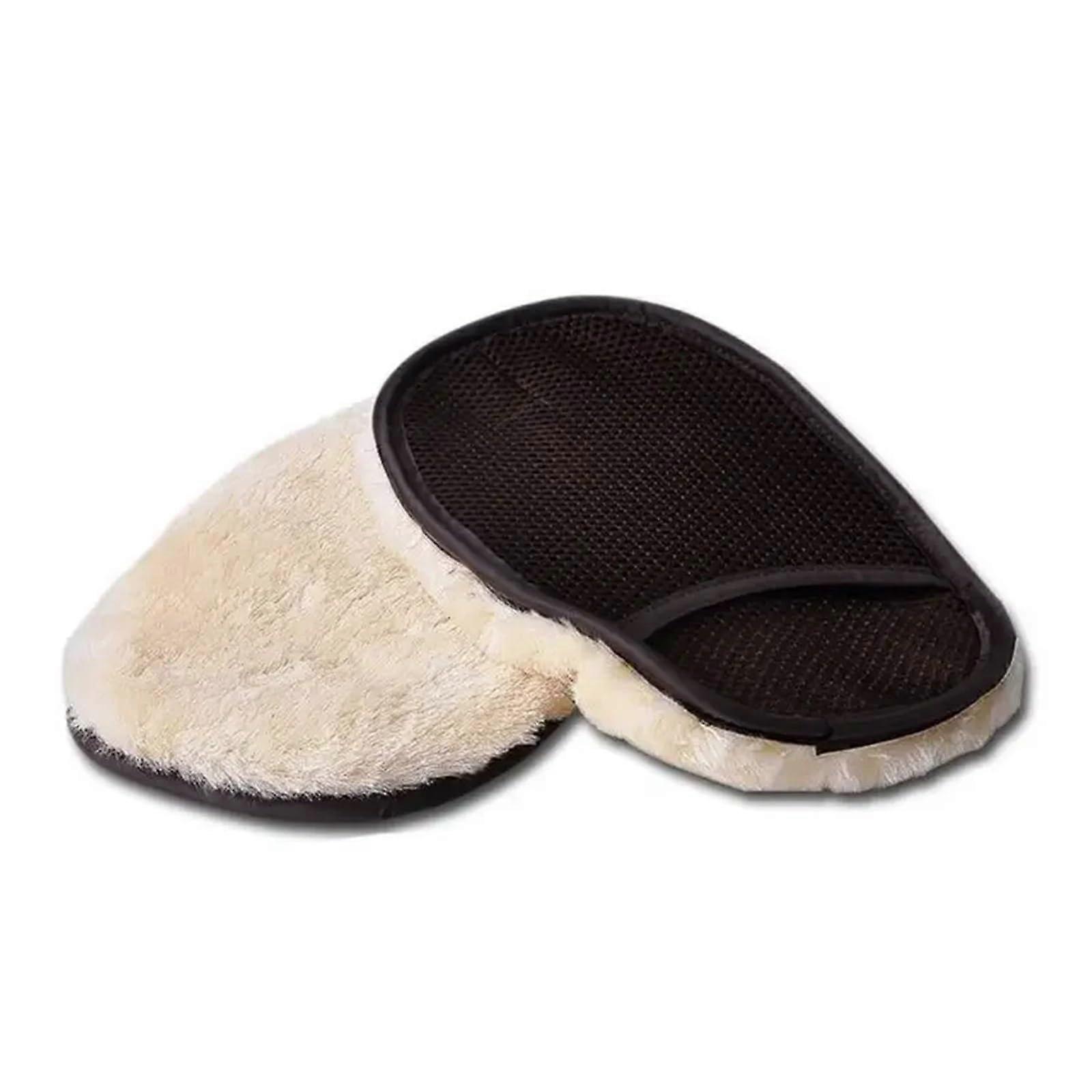 Car Wash Mitt Microfiber Glove for Scratch Cleaning Density Plush MultiSurface Use