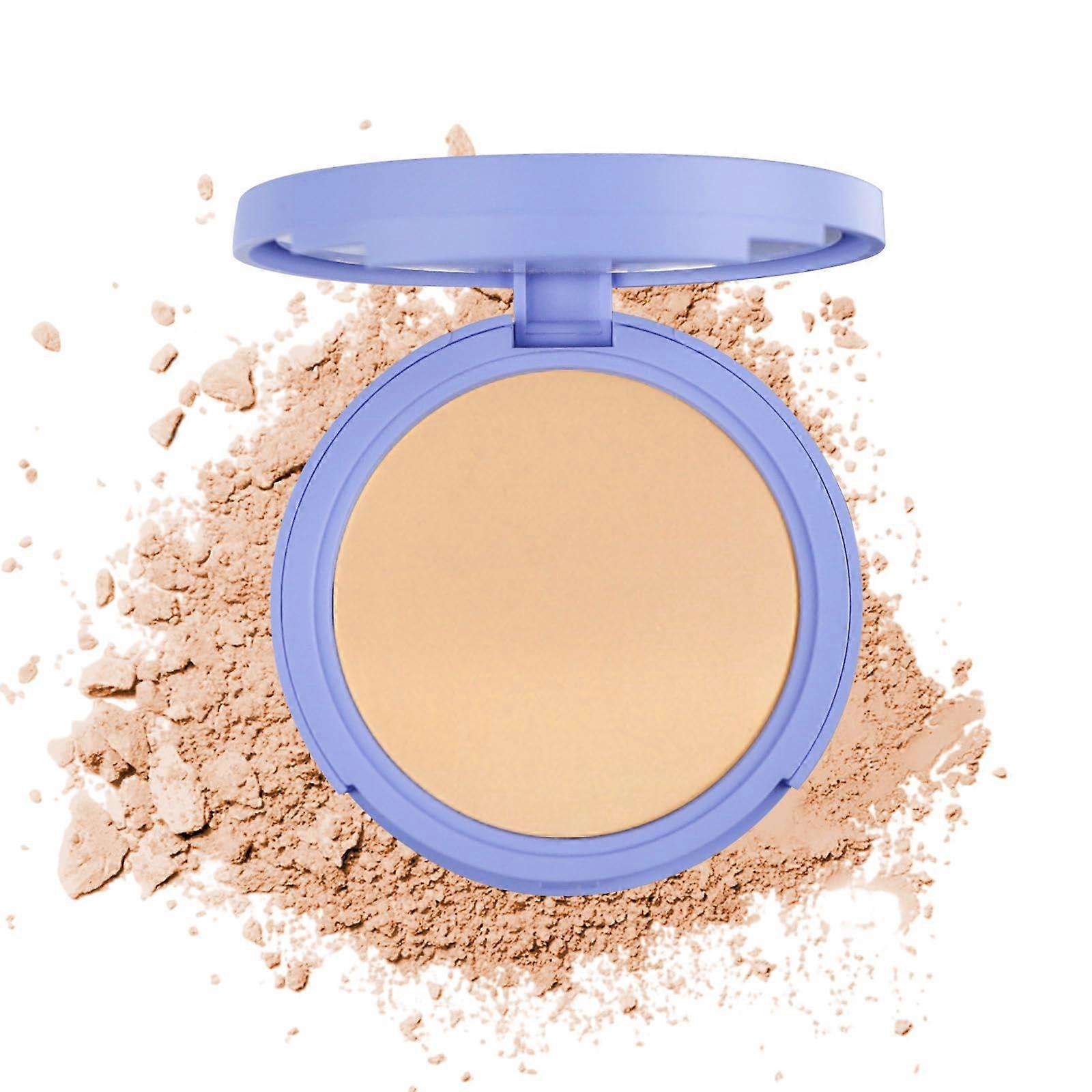 Setting Powder Matte Waterproof LongLasting Pressed Face Powder Beige Shine Control Pore Minimizing