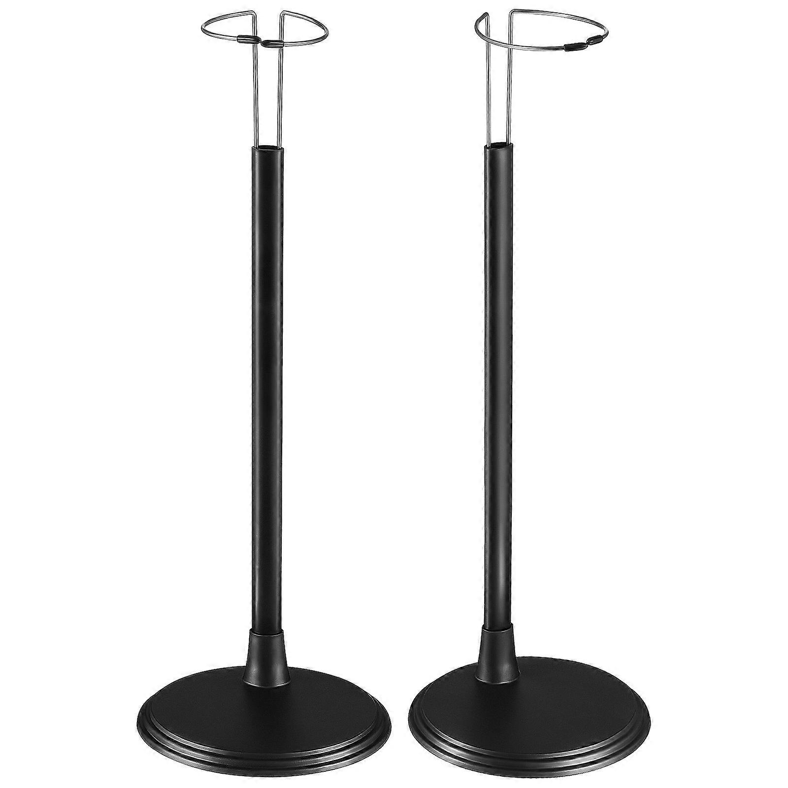 Doll Brackets Creative Doll Stand for Storage 10Pcs Black Portable Support Racks