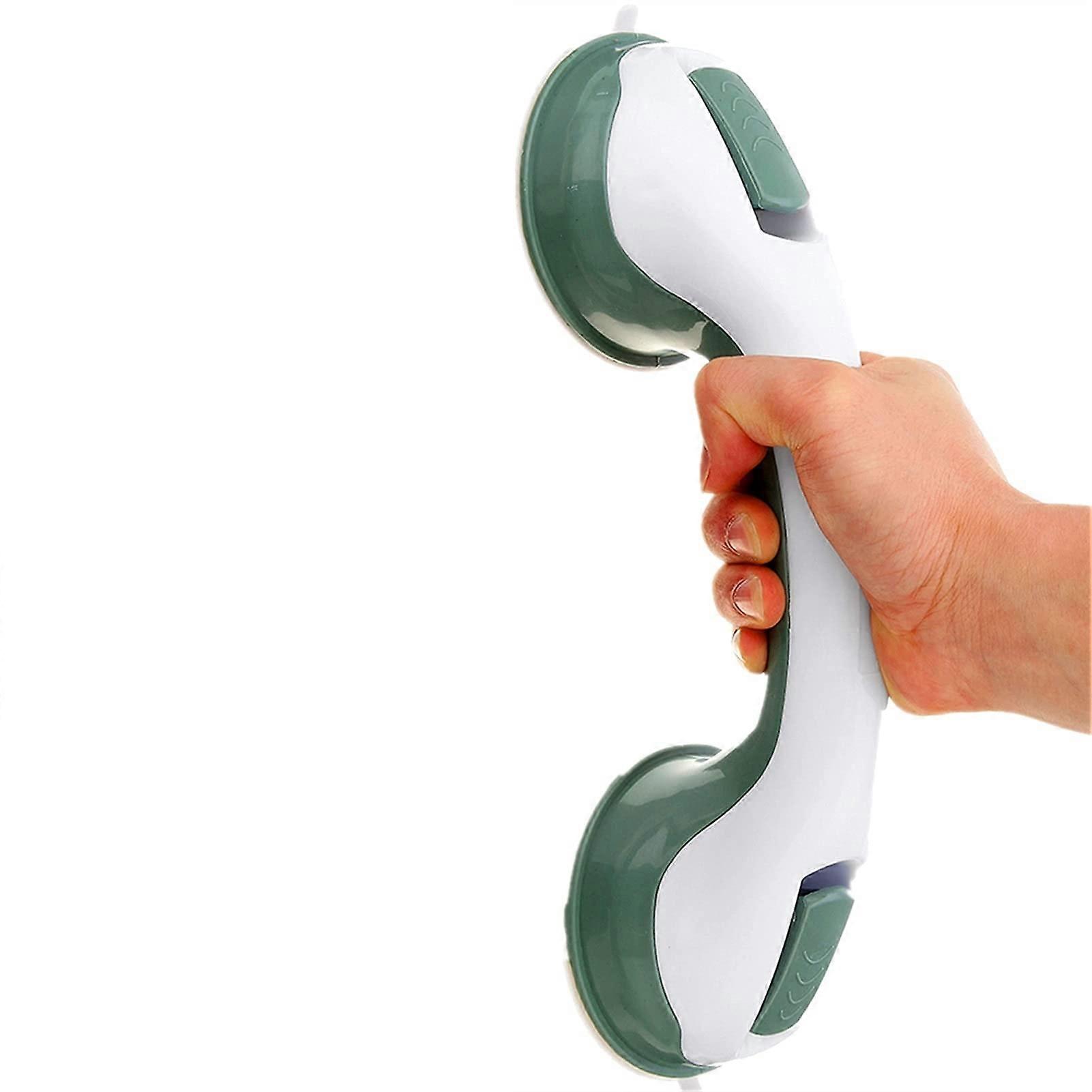 Bathroom Grab Bar with Suction Cups for Elderly, Non Slip Shower Safety Handle, 2PCS Adjustable