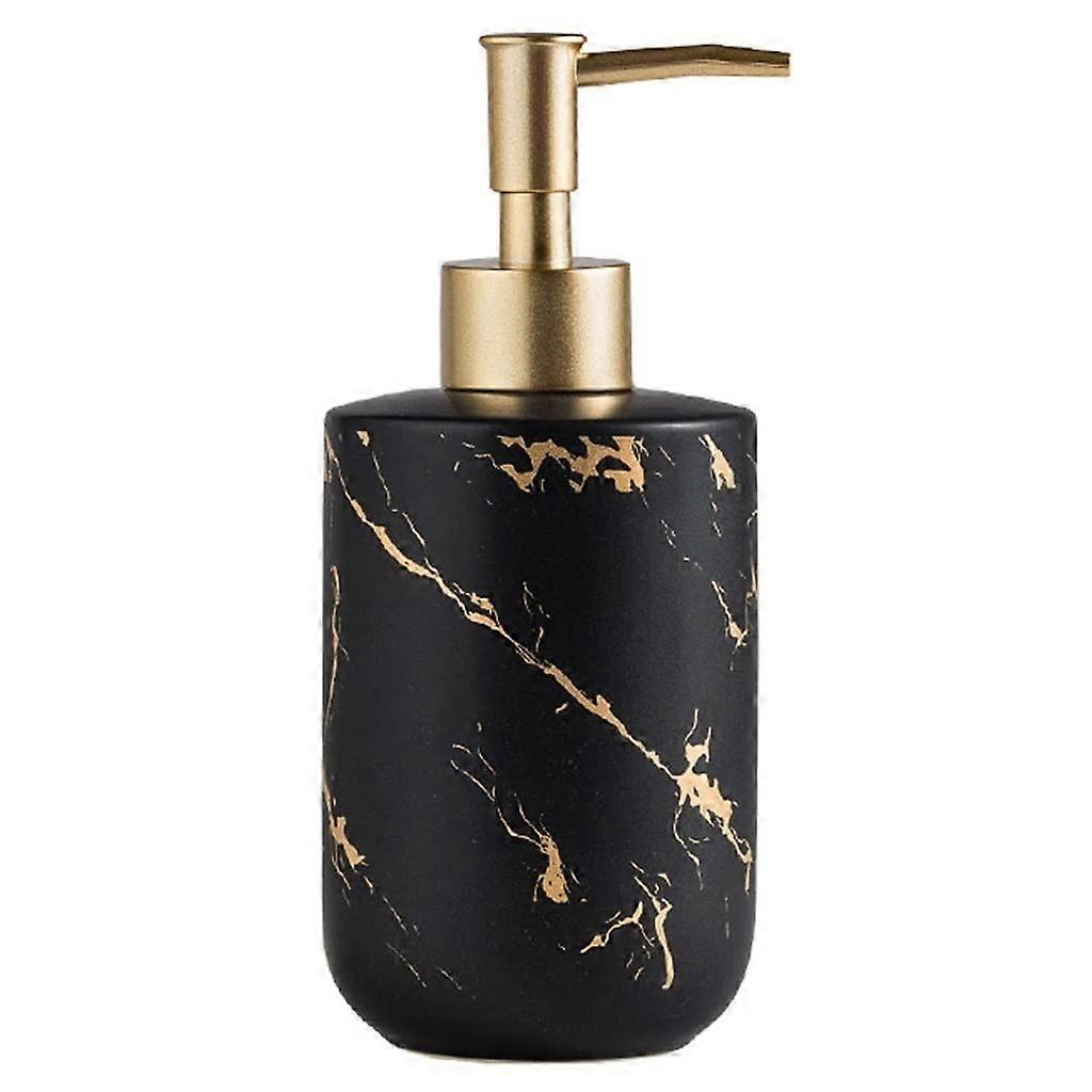 Ceramic Soap Dispenser with Stainless Steel RustResistant Pump for Kitchen and Bathroom
