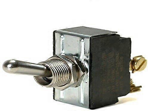 Ignition Toggle Switch 20 Amp with Screw Terminals, Off On Momentary Start Control