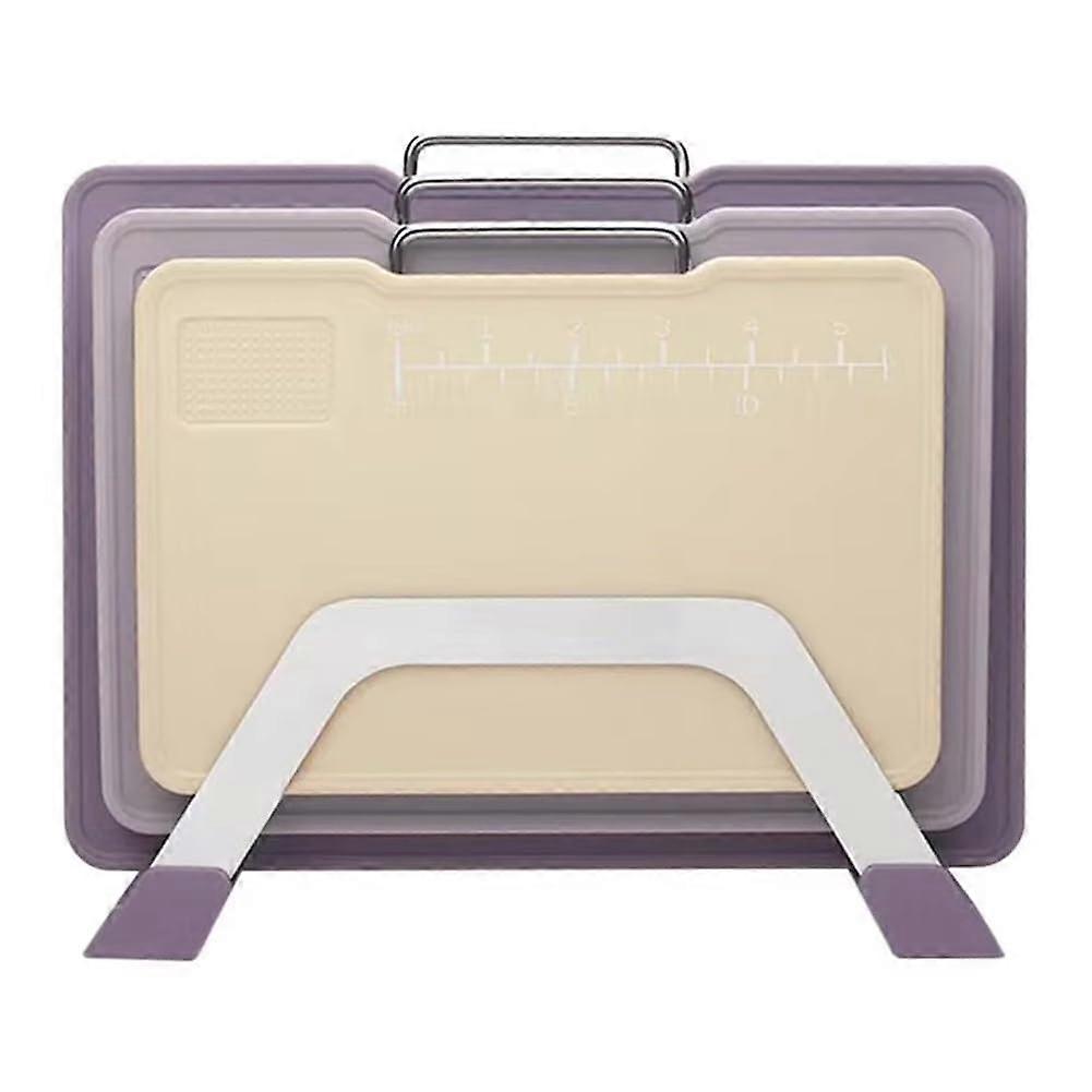 Cutting Board Set with Scale Markings and Grinding Area, Three Sizes for Efficient Kitchen Chopping