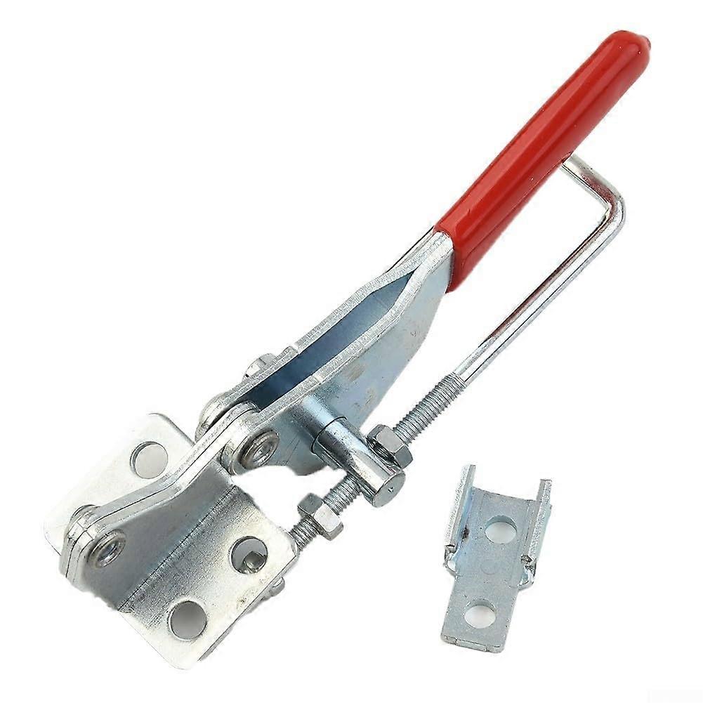 Heavy Duty Galvanized Toggle Latch Clamp with Adjustable SelfLocking Safety Mechanism