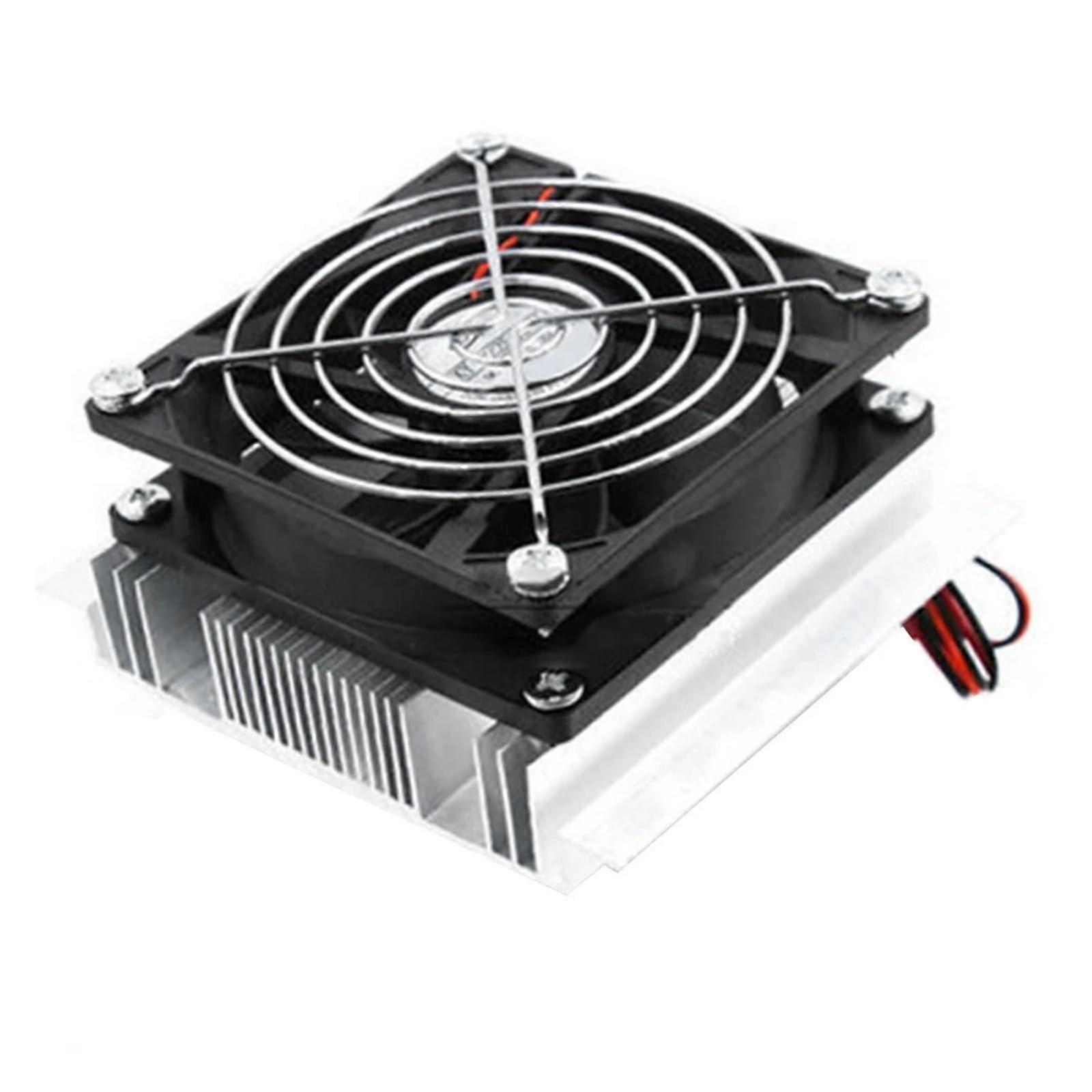 12V Thermoelectric Cooler DIY Kit Solid State Peltier Cooling System for Mini Refrigeration