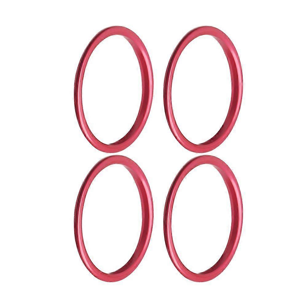 4Pcs Car Air Conditioning Outlet Interior Trim Rings Compatible with A3