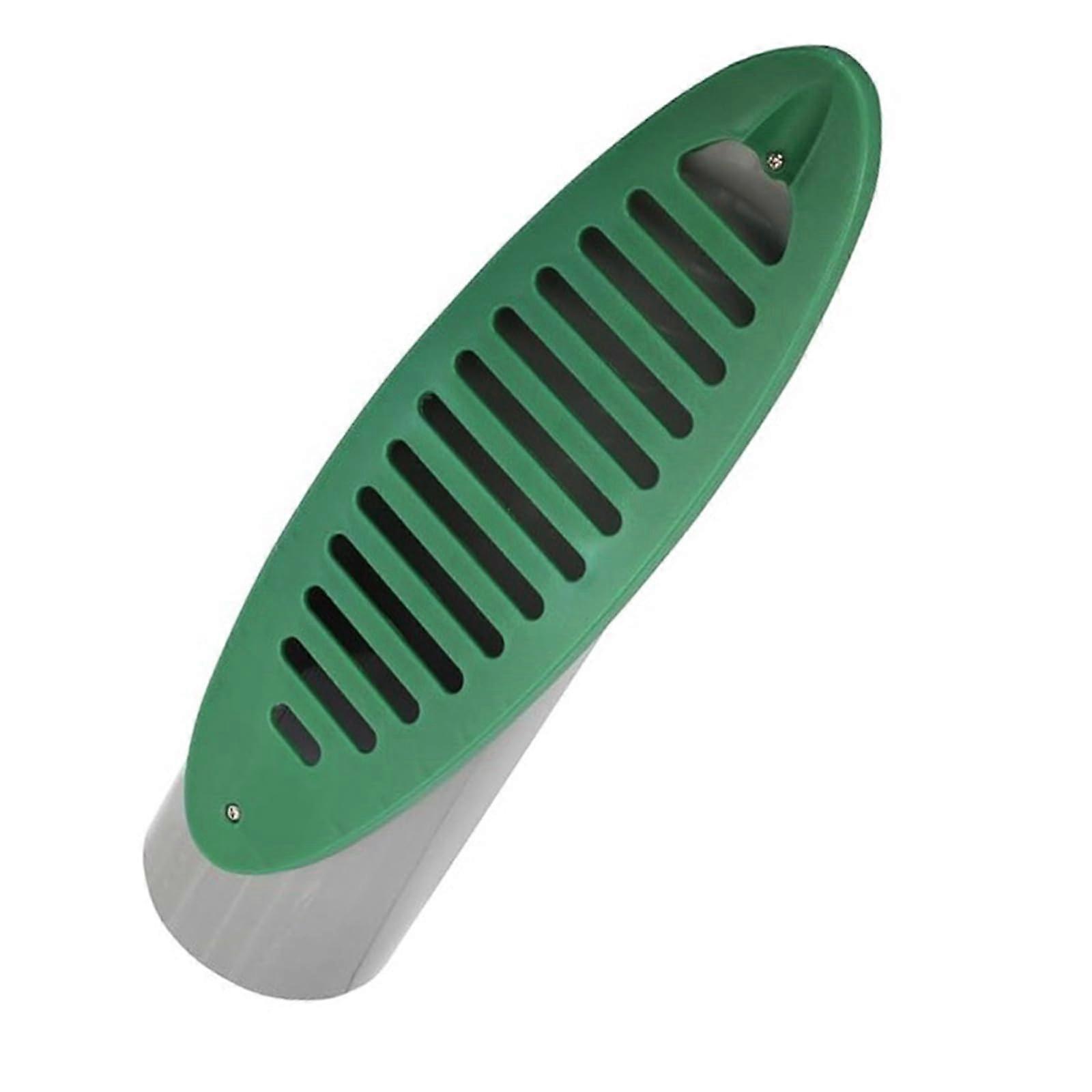 PVC Drain Emitter for Downspout Extensions and Sump Pump Discharge Pipe, Durable PVC Construction